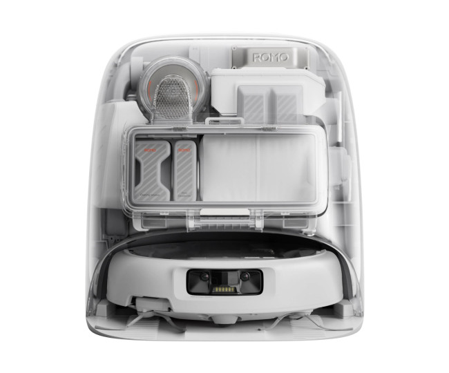 Робот-пилосос з вологим прибиранням DJI ROMO P